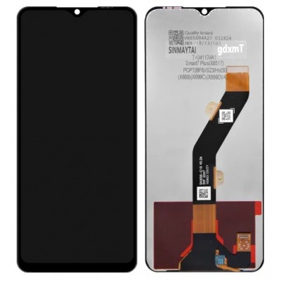 Lcd With Touch Screen For Infinix Hot 30i 50mp Black By - Maxbhi Com