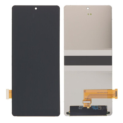 Lcd With Touch Screen For Samsung Galaxy Z Flip7 Black By - Maxbhi Com