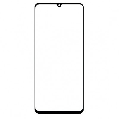 Replacement Front Glass For Zte Blade A76 Black By - Maxbhi Com