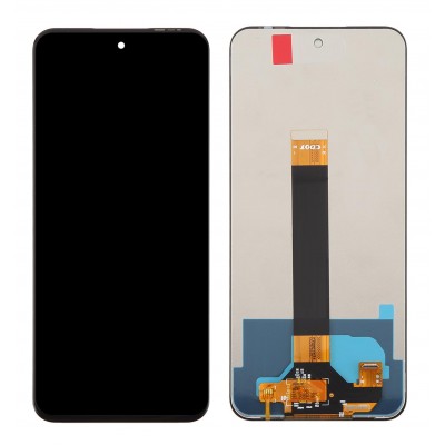 Lcd With Touch Screen For Tcl 60 5g Grey By - Maxbhi Com