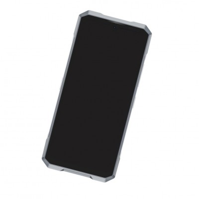 Camera Lens Glass with Frame for Doogee Blade GT Pro Black