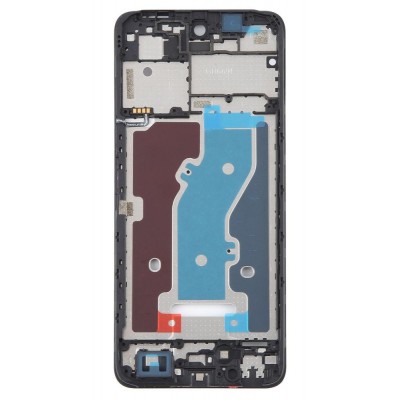 Lcd Frame Middle Chassis For Zte Blade A75 4g Black By - Maxbhi Com