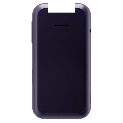 Back Panel Cover For Hmd 2660 Flip Violet - Maxbhi Com