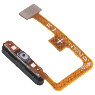 Fingerprint Sensor Flex Cable For Xiaomi 11 Lite 5g Ne Black By - Maxbhi Com