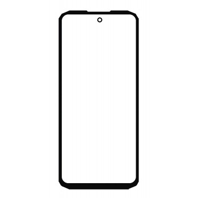 Replacement Front Glass For Doogee Blade 20 Purple By - Maxbhi Com