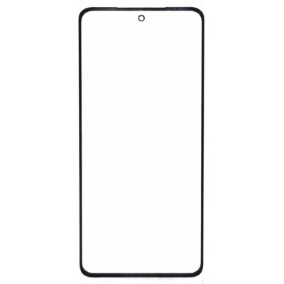 Replacement Front Glass For Motorola Moto G86 Power 5g Black By - Maxbhi Com