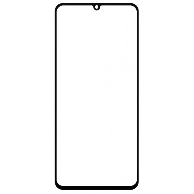 Replacement Front Glass For Realme Narzo 80 Lite 4g Black By - Maxbhi Com