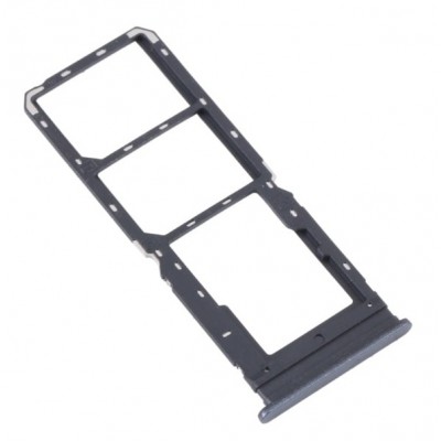 Sim Card Holder Tray For Vivo Y02s Black - Maxbhi Com