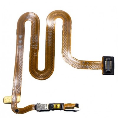 Fingerprint Sensor Flex Cable For Realme X3 Blue By - Maxbhi Com