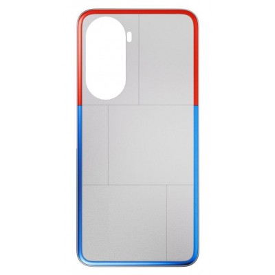 Back Panel Cover For Xiaomi Poco M7 Plus 5g Silver - Maxbhi Com