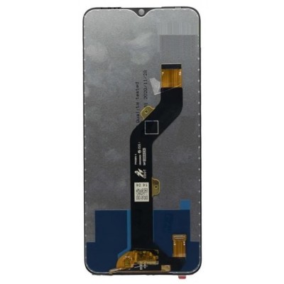 Lcd With Touch Screen For Tecno Spark 8 Black By - Maxbhi Com