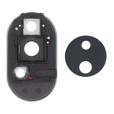Camera Lens Glass With Frame For Huawei Nova 13 Black By - Maxbhi Com