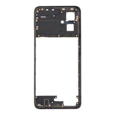 Middle Frame Ring Only For Motorola Moto G55 Black By - Maxbhi Com