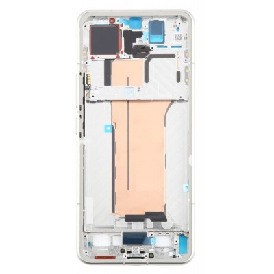 Lcd Frame Middle Chassis For Xiaomi 15 Pro Silver By - Maxbhi Com