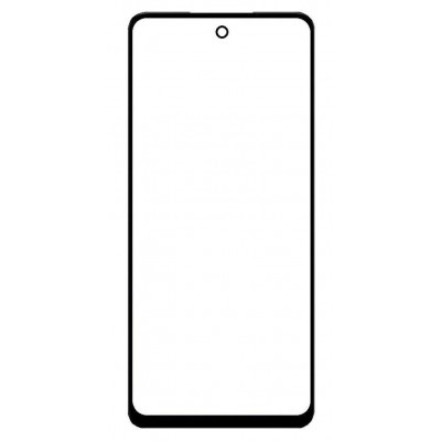 Replacement Front Glass For Tecno Spark Go 5g 2025 Black By - Maxbhi Com