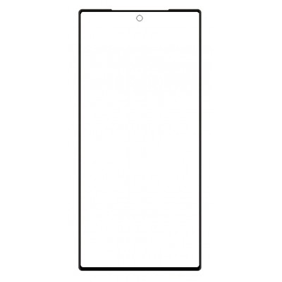 Replacement Front Glass For Sharp Aquos R10 Black By - Maxbhi Com