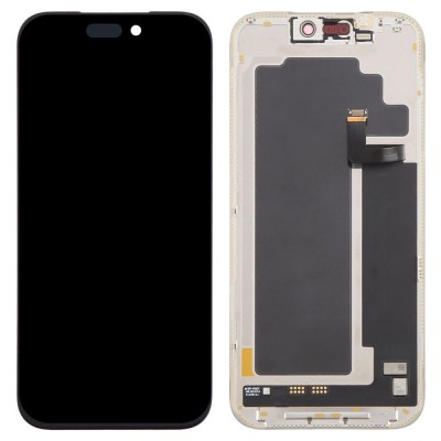 Lcd With Touch Screen For Apple Iphone 17 Pro Max Silver By - Maxbhi Com