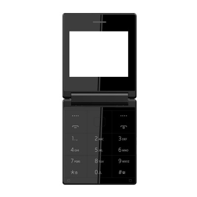 Full Body Housing For Itel Flip One Black - Maxbhi Com