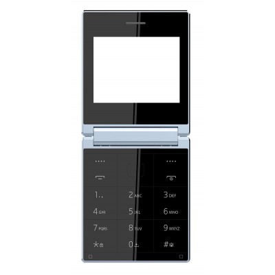 Full Body Housing For Itel Flip One Blue - Maxbhi Com