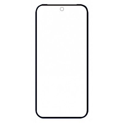 Replacement Front Glass For Google Pixel 10 Black By - Maxbhi Com