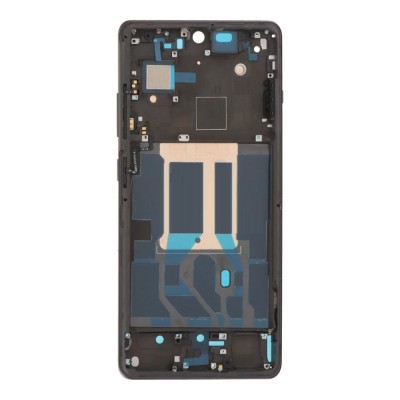 Lcd Frame Middle Chassis For Oneplus 12r 5g Grey By - Maxbhi Com