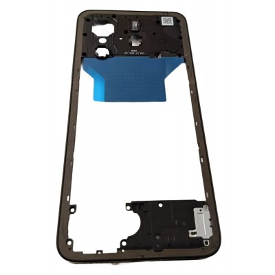 Middle Frame Ring Only For Xiaomi Redmi Note 14s Black By - Maxbhi Com