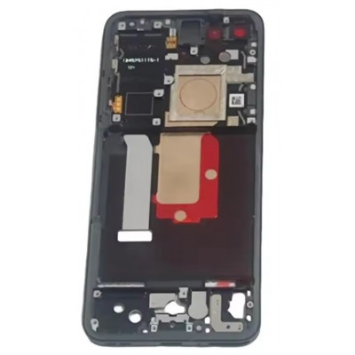 Lcd Frame Middle Chassis For Asus Zenfone 10 Black By - Maxbhi Com