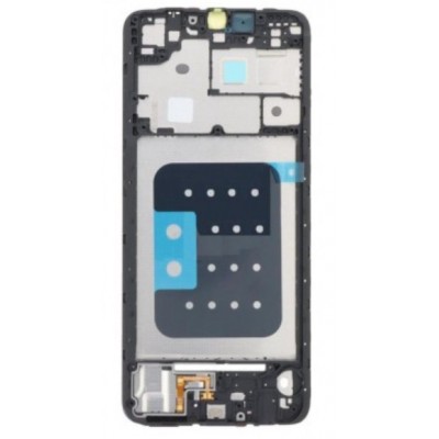 Lcd Frame Middle Chassis For Samsung Galaxy M05 Black By - Maxbhi Com