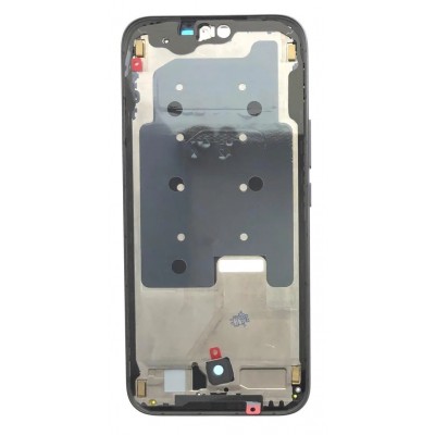 Lcd Frame Middle Chassis For Honor 400 Lite White By - Maxbhi Com