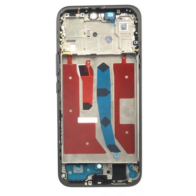 Lcd Frame Middle Chassis For Honor 400 Lite White By - Maxbhi Com