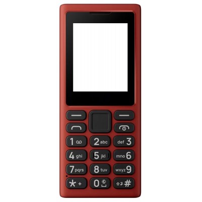 Full Body Housing For Hmd 101 4g Red - Maxbhi Com