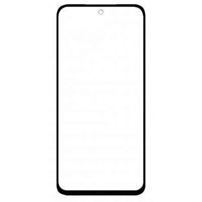 Replacement Front Glass For Xiaomi Redmi 15 5g Black By - Maxbhi Com