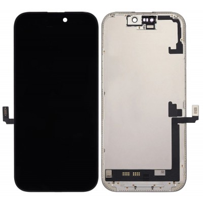 Lcd With Touch Screen For Apple Iphone 17 Blue By - Maxbhi Com