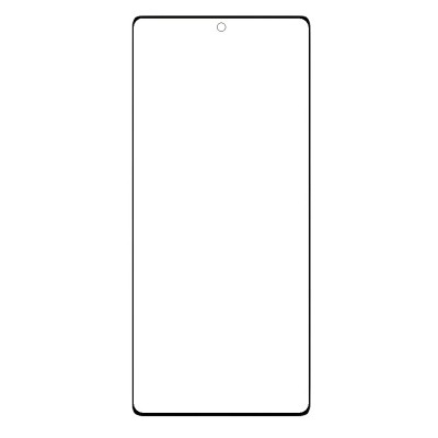 Replacement Front Glass For Infinix Note 50 4g Red By - Maxbhi Com