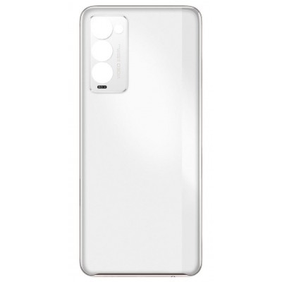 Back Panel Cover For Tecno Camon 18p White - Maxbhi Com