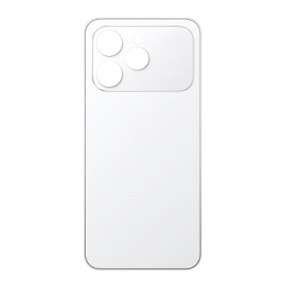 Back Panel Cover For Tecno Spark 40 White - Maxbhi Com