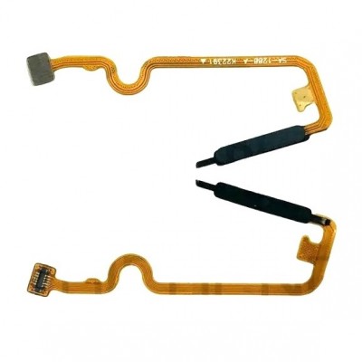 Fingerprint Sensor Flex Cable For Tecno Camon 18p White By - Maxbhi Com