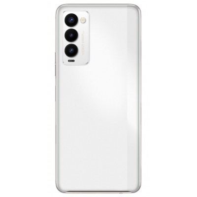 Full Body Housing For Tecno Camon 18p White - Maxbhi Com