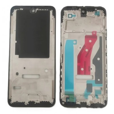 Lcd Frame Middle Chassis For Tecno Spark 40 Black By - Maxbhi Com