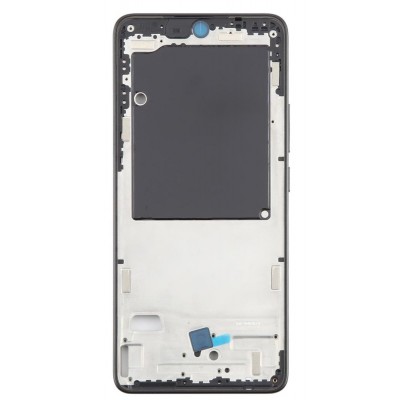 Lcd Frame Middle Chassis For Xiaomi Redmi Note 14 4g Black By - Maxbhi Com