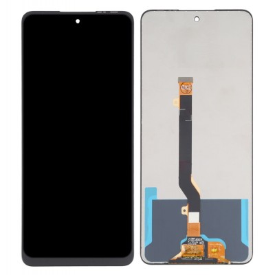 Lcd With Touch Screen For Tecno Camon 18p Grey By - Maxbhi Com
