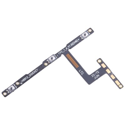 Power Button Flex Cable For Tecno Camon 18p On Off Flex Pcb By - Maxbhi Com