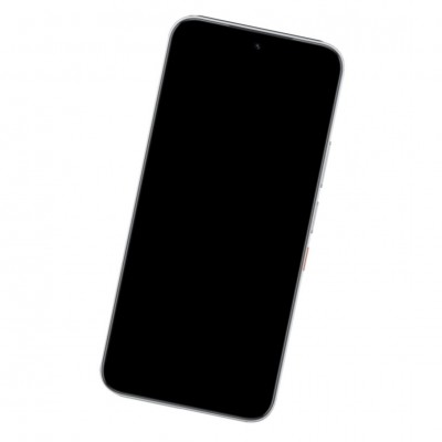 Lcd Frame Middle Chassis For Infinix Hot 60 Pro Silver By - Maxbhi Com