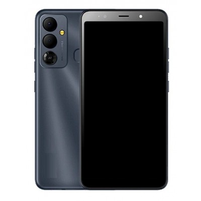 Back Panel Cover For Tecno Pop 6 Go Black - Maxbhi Com