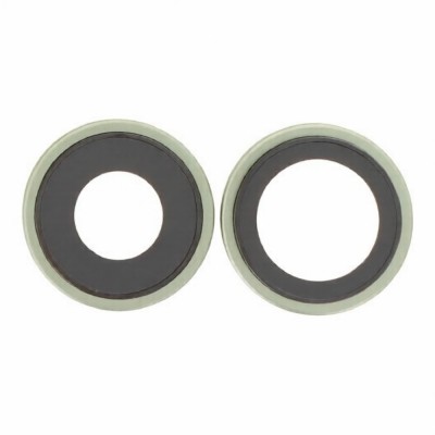 Camera Lens Glass With Frame For Apple Iphone 17 Green By - Maxbhi Com