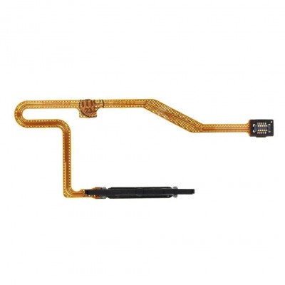 Fingerprint Sensor Flex Cable For Xiaomi Redmi Note 11t Pro Plus Black By - Maxbhi Com