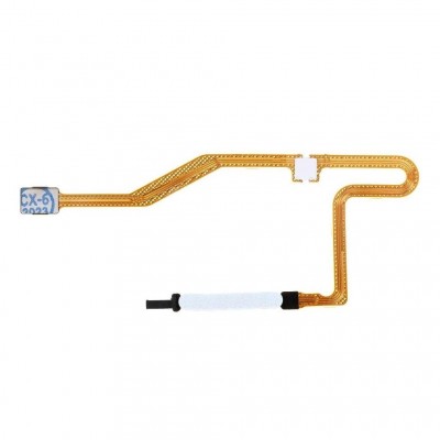 Fingerprint Sensor Flex Cable For Xiaomi Redmi Note 11t Pro Plus Silver By - Maxbhi Com