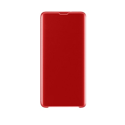 Flip Cover For Realme 15x India Red By - Maxbhi Com