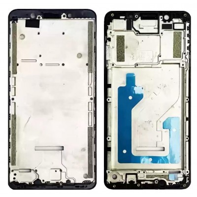 Lcd Frame Middle Chassis For Tecno Pop 6 Go White By - Maxbhi Com