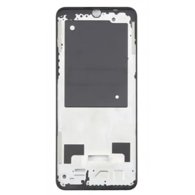 Lcd Frame Middle Chassis For Xiaomi Redmi A4 5g Black By - Maxbhi Com